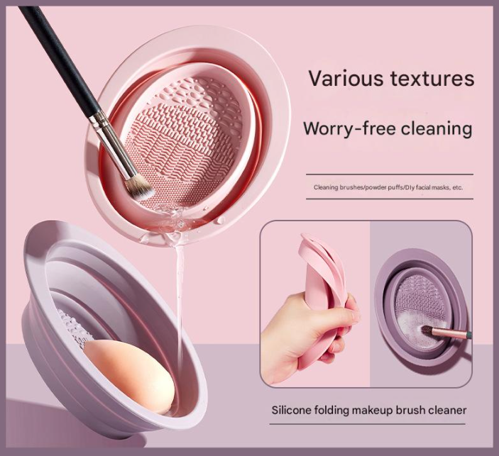Foldable Brush Cleaner Bowl